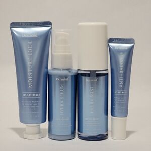 Dermasil Jet-Set-Reset Skincare Set Hydra Serum Mist Moisture Lock Anti-Baggage